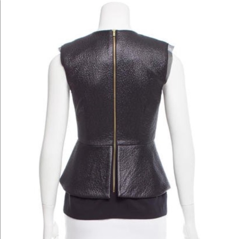 DVF Delian Peplum Top (US 0) - Picture 5 of 5